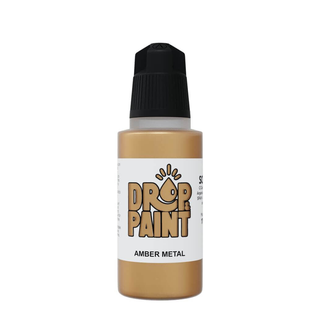 Scale 75 SDP-127 Drop and Paints Amber Metal  17ml (9210269106413)