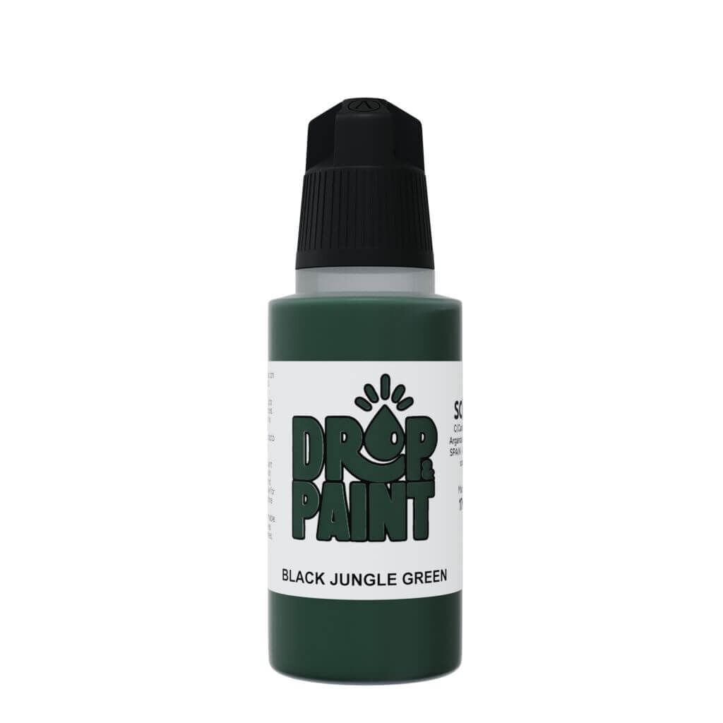 Scale 75 SDP-74 Drop and Paints Black Jungle Green 17ml (9210267173101)