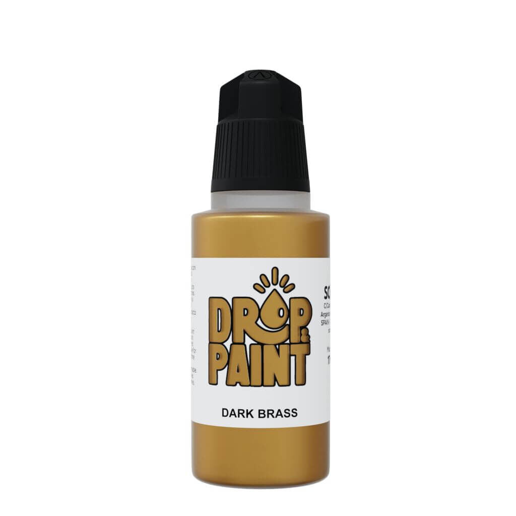 Scale 75 SDP-126 Drop and Paints Dark Brass 17ml (9210269073645)