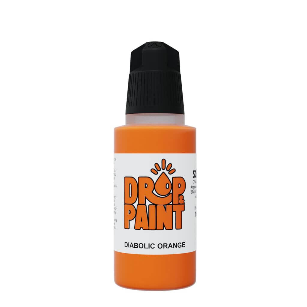 Scale 75 SDP-61 Drop and Paints Diabolic Orange 17ml (9210266747117)