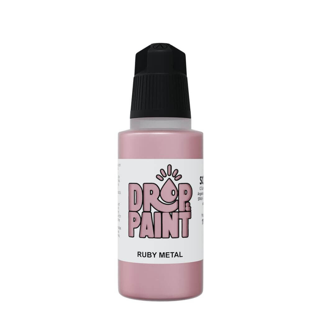 Scale 75 SDP-124 Drop and Paints Ruby Metal 17ml (9210269008109)