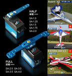 Dual Sky DSA-21772 SA-1.25 Blue 25T CNC Aluminium 1.25 Inch Half/Single Servo Arm