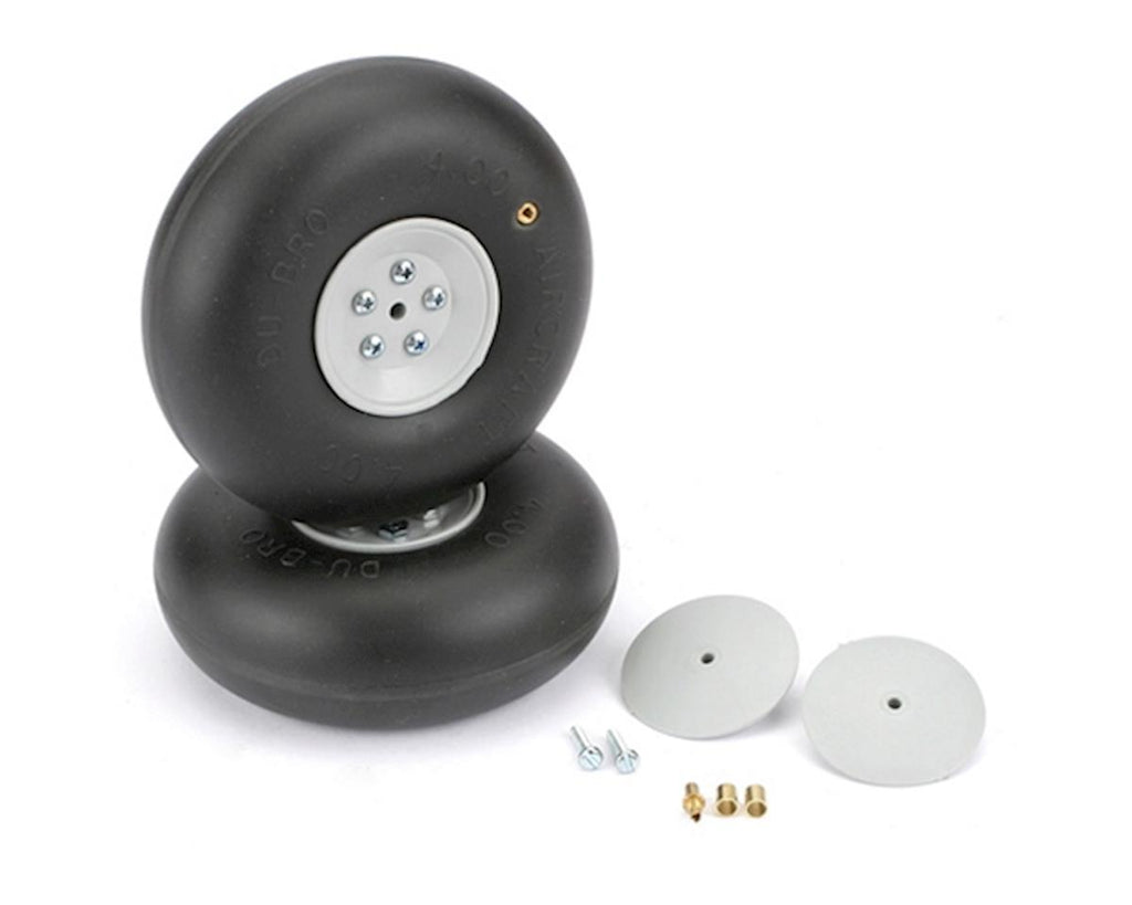 Dubro Big 4in RC Wheel - DUB400RV