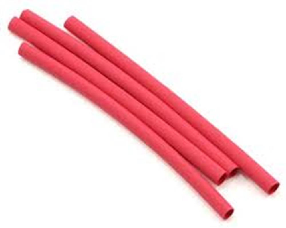 Dubro 437 HEAT SHRINKWRAP 1/8IN RED (767693848625)