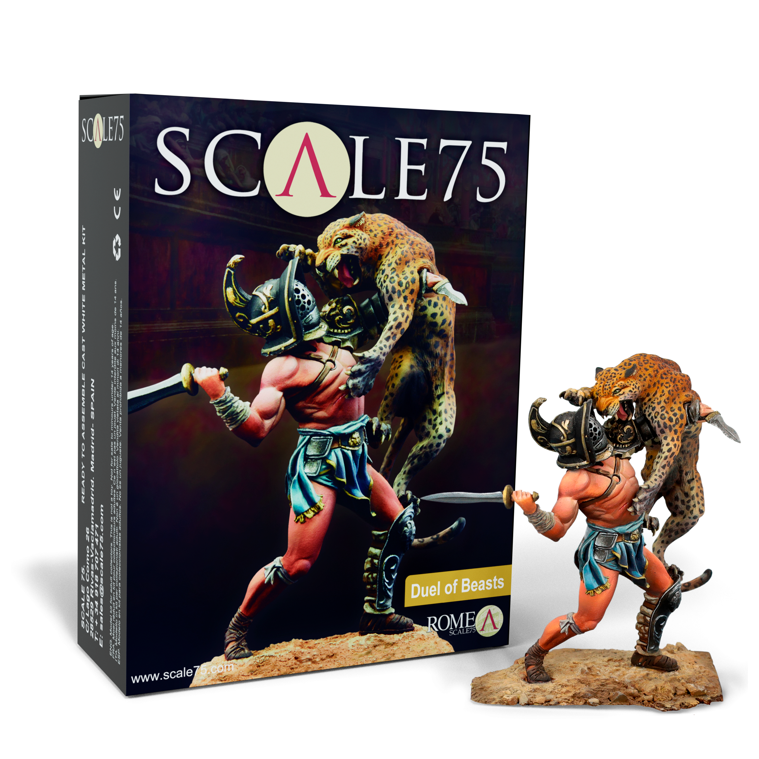 Scale 75 Figures Rome Duel Of Beast 75mm (2)