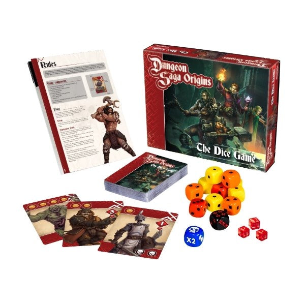 Mantic Games MGDSO102 Dungeon Saga Origins The Dice Game