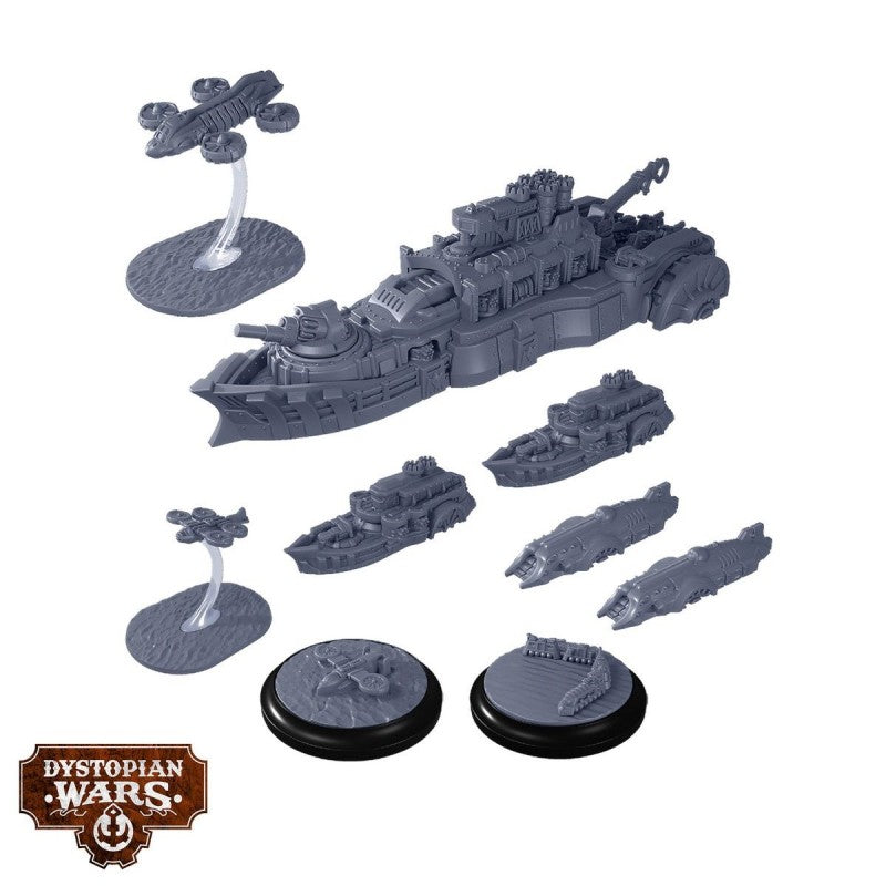 Warcradle DWA120015 Dystopian Wars: Union Long Range Squadrons (8996527014125)