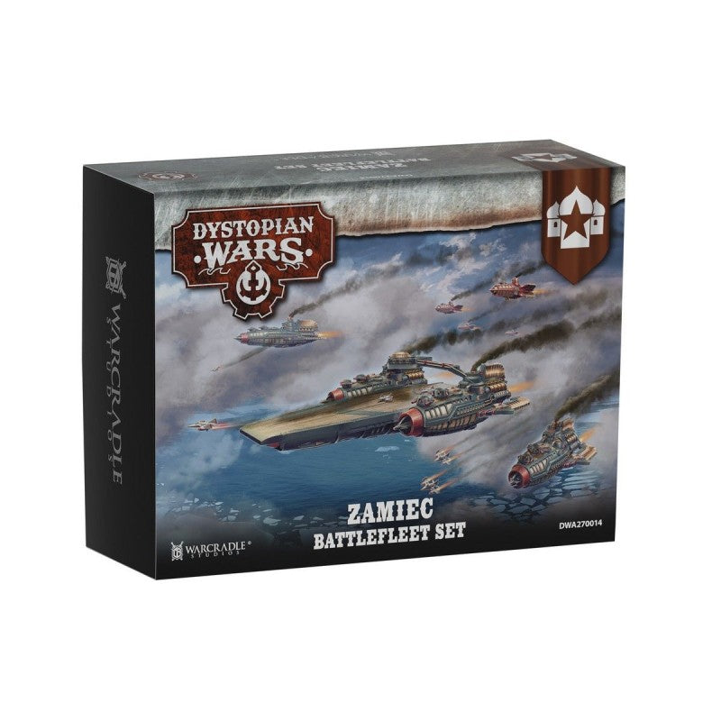 Warcradle DWA270014 Dystopian Wars: Zamiec Battlefleet Set (8996527538413)