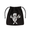 Q Workshop Dwarven Black & white Dice Bag