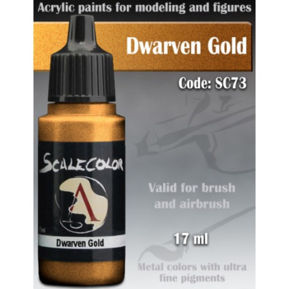 Scale 75 Scalecolor Metal n Alchemy Dwarven Gold 17ml (3)