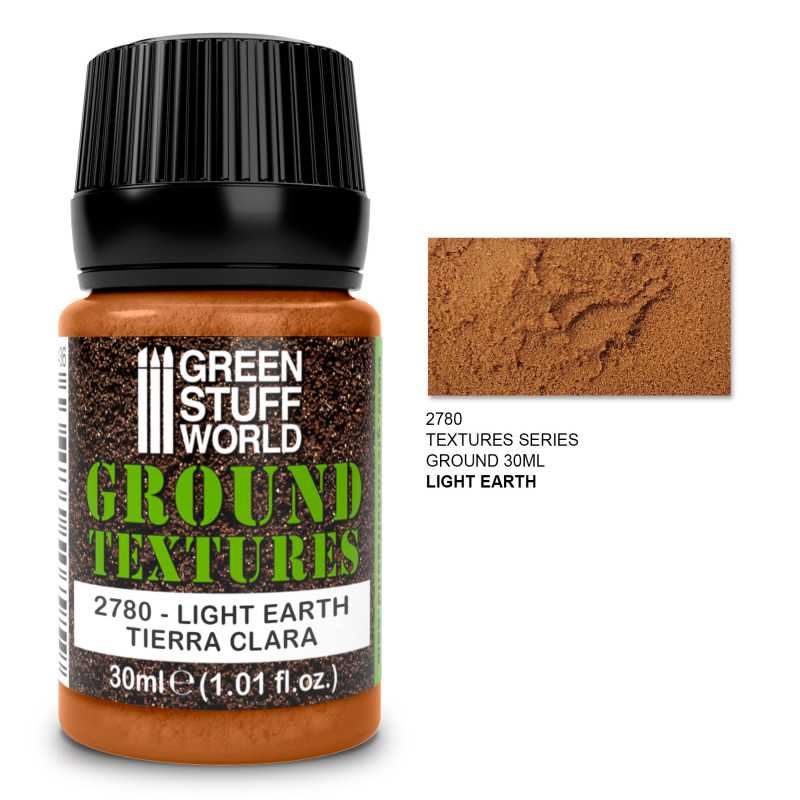 Green Stuff World Texturizing Paste / Acrylic Ground Texture LIGHT EARTH