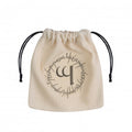 Q Workshop Elvish Beige & black Dice Bag