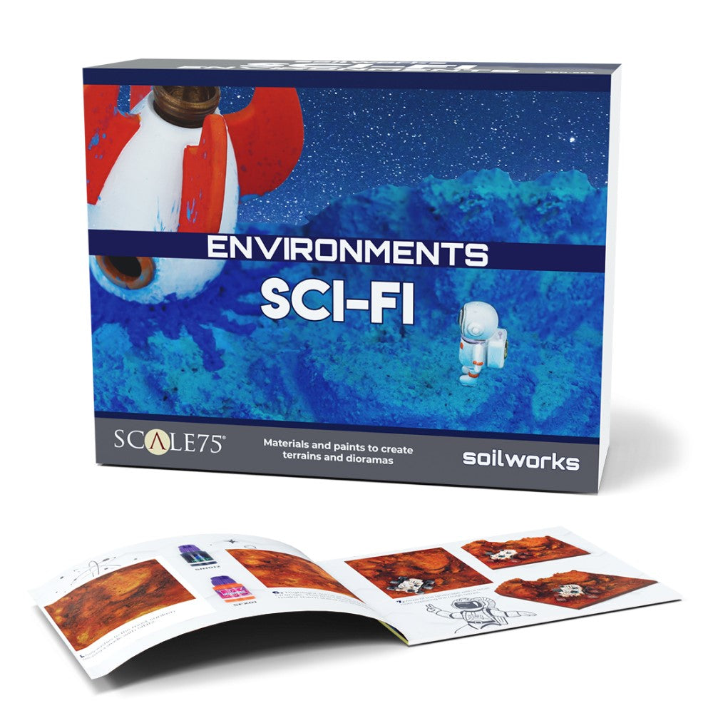 Scale 75 SEN-009 Soilworks Scenery Environments Sci Fi Set (9210263732461)