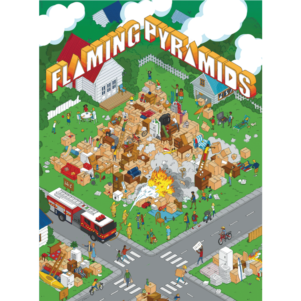 Cheeky Parrot Games Flaming Pyramids (2nd Edition) - CPGFP201