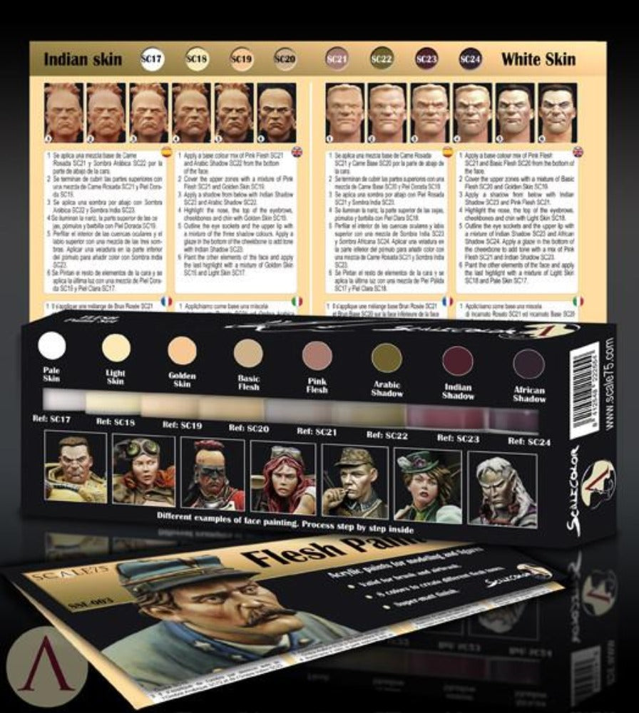 Scale 75 Scalecolor Flesh Paint Set (3)