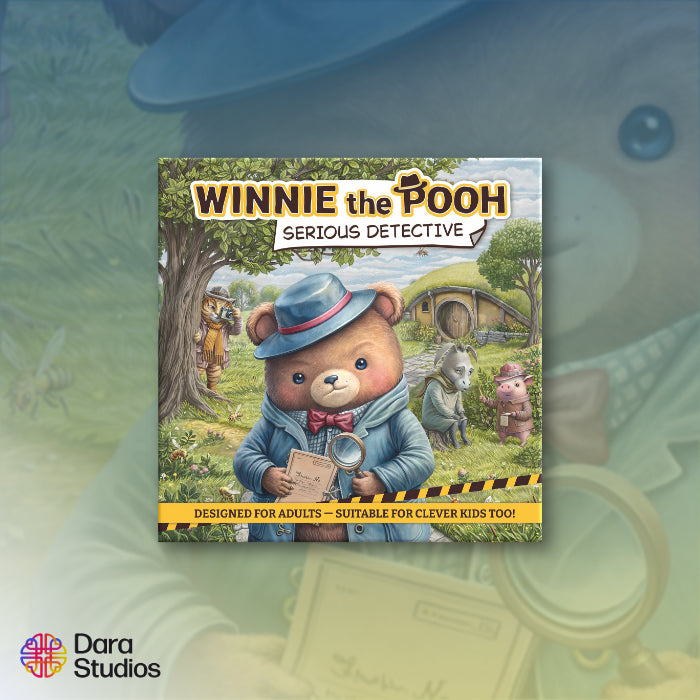 CrowD Games CGA23001 Winnie the Pooh Serious Detective