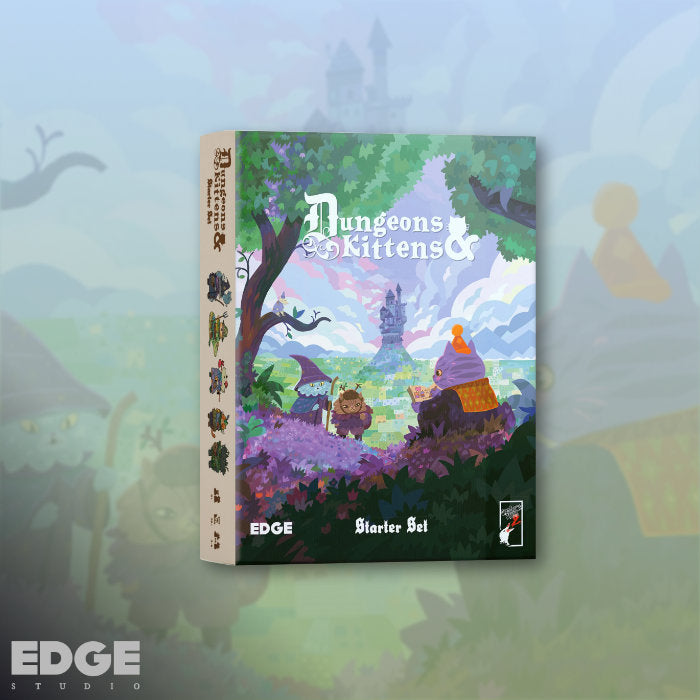 Edge Studios ESDAK01EN Dungeons & Kittens RPG Starter Set