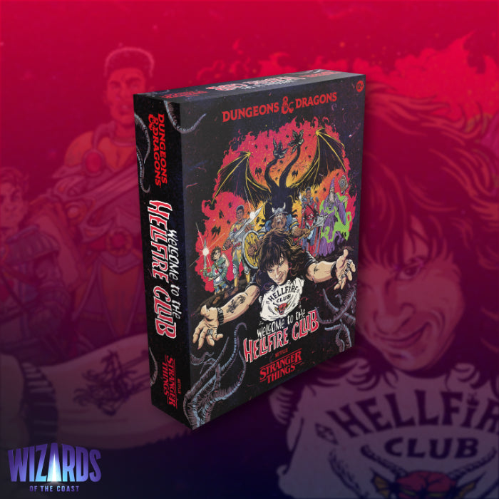 Wizards of the Coast D47040000 D&D Stranger Things Welcome to the Hellfire Club