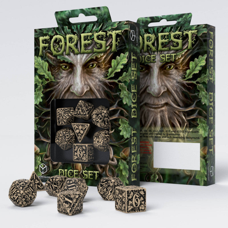 Q Workshop Forest Dice Set: Savannah