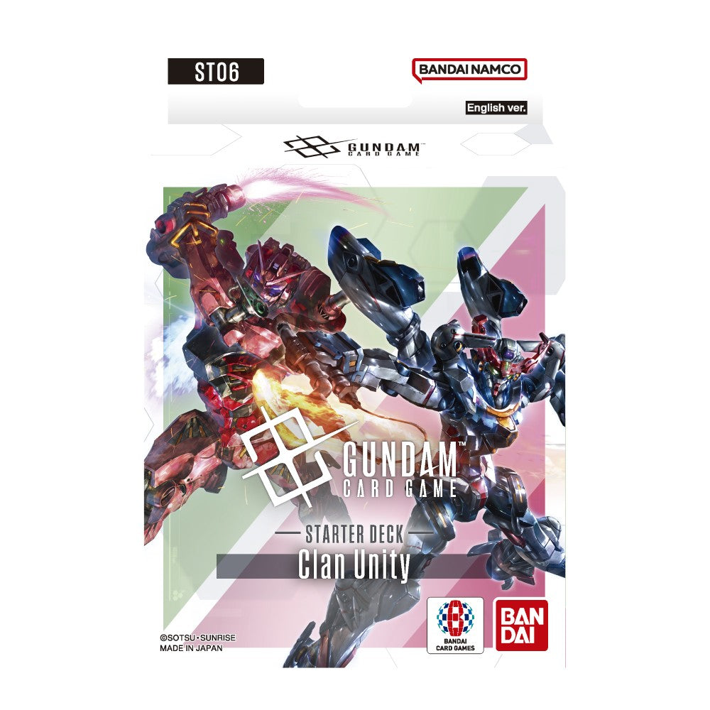 Bandai 2810959 Gundam Card Game Starter Deck Display Clan Unity [ST06]