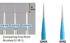 Godhand Tools GH-EBRSP-GMM Brushwork PRO Fine Point Brush M