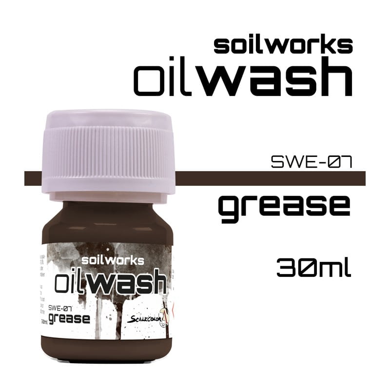 Scale 75 Soilworks Washes Grease 30ml (2)