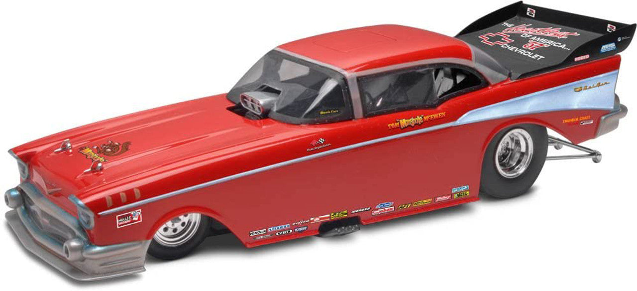 Atlantis Models H7172 1/24 Funny Car: 57 Chevy (8950411919597)