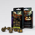 Q Workshop Halloween Pumpkin Jack OLantern Dice Set