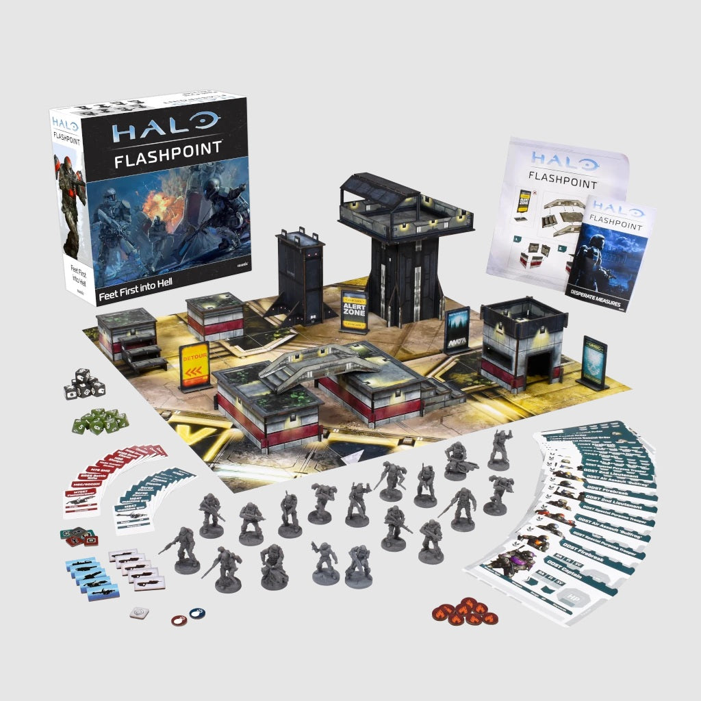 Mantic Games MGHAU102 HALO Flashpoint ODST Feet First Into Hell
