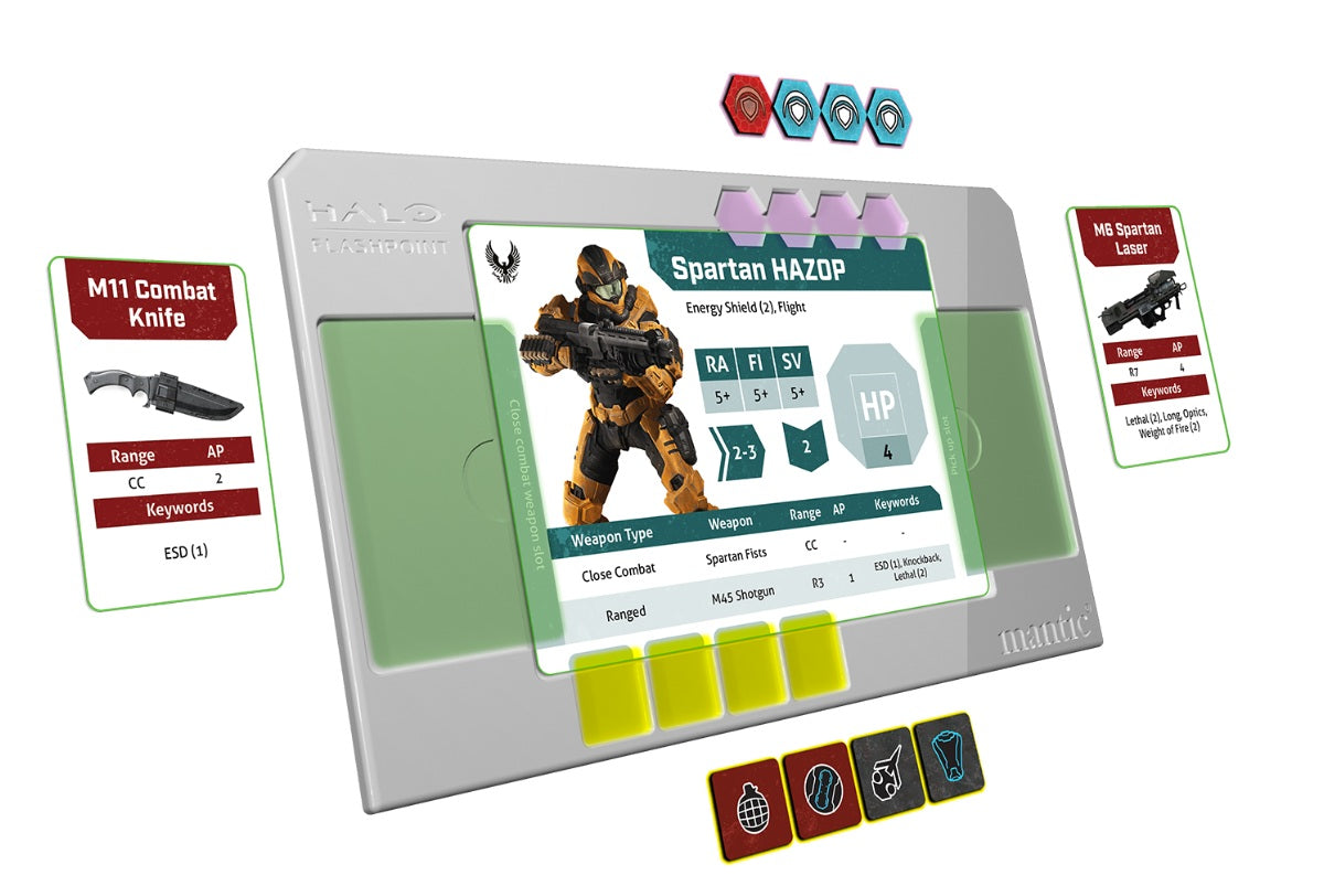 Mantic Games MGHAM101 HALO Flashpoint Force Organiser Pack