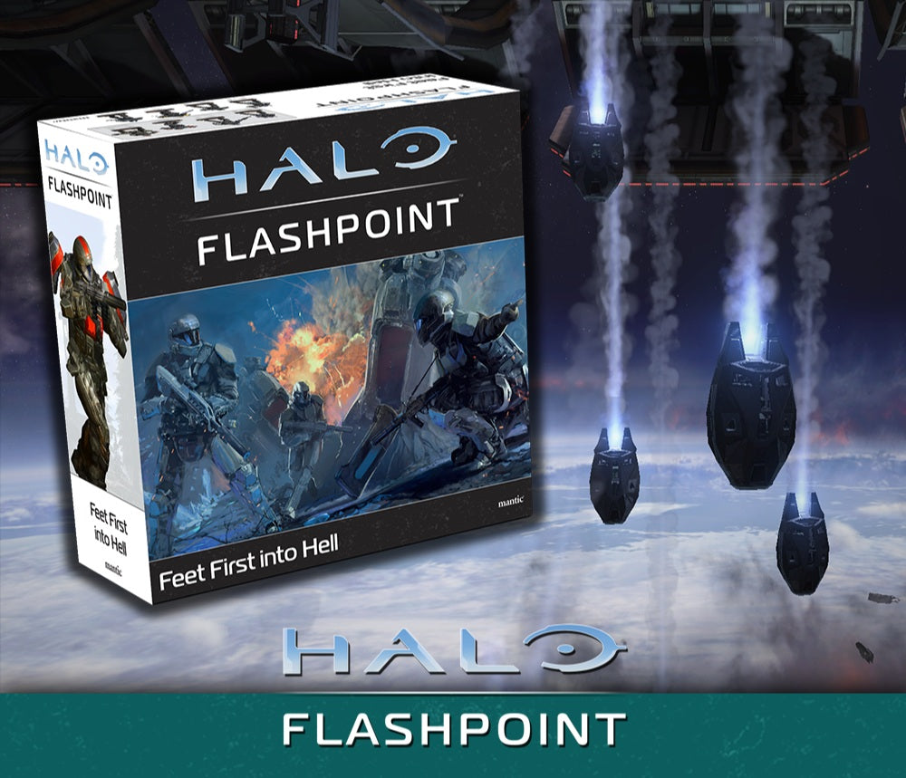 Mantic Games MGHAU102 HALO Flashpoint ODST Feet First Into Hell