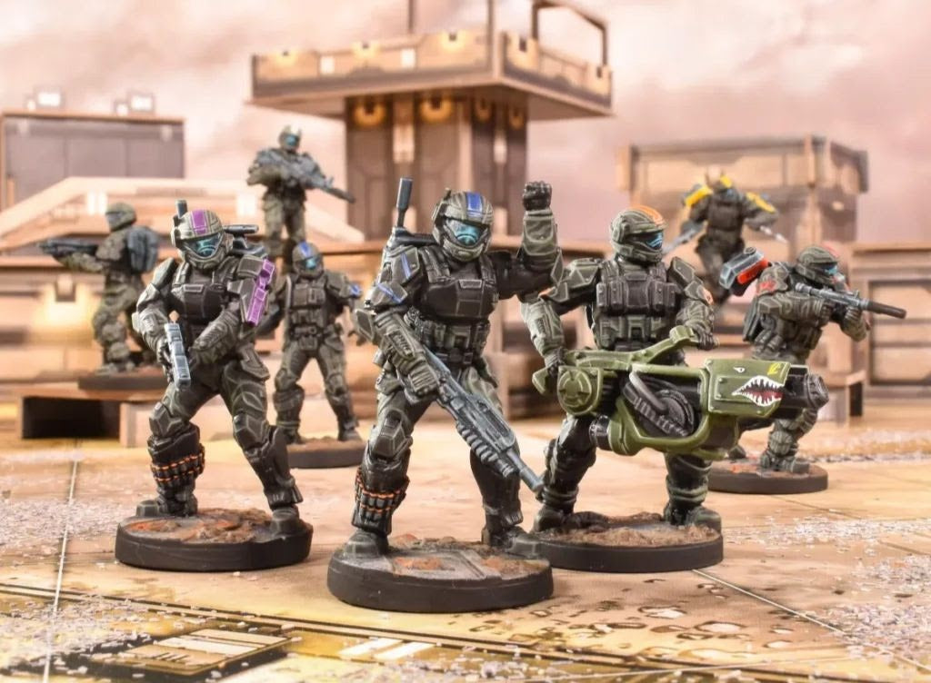 Mantic Games MGHAU102 HALO Flashpoint ODST Feet First Into Hell