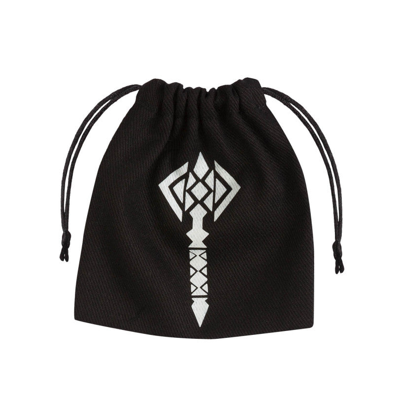 Q Workshop Hammer Black & glow-in-the-dark Dice Bag