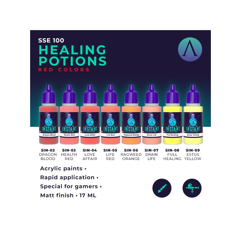 Scale 75 Instant Colors Healing Potions Paint Set (3)