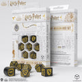 Q Workshop Harry Potter. Hufflepuff Modern Dice Set Black
