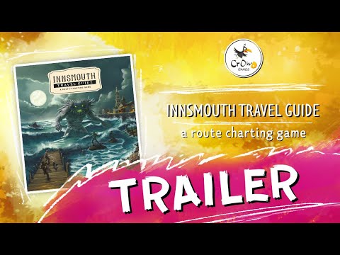 Crowd Games LLC CGA18002 Innsmouth Travel Guide a Route Charting Game