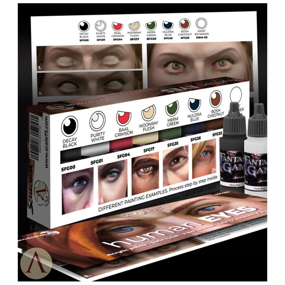 Scale 75 Scalecolor Human Eyes Paint Set (3)