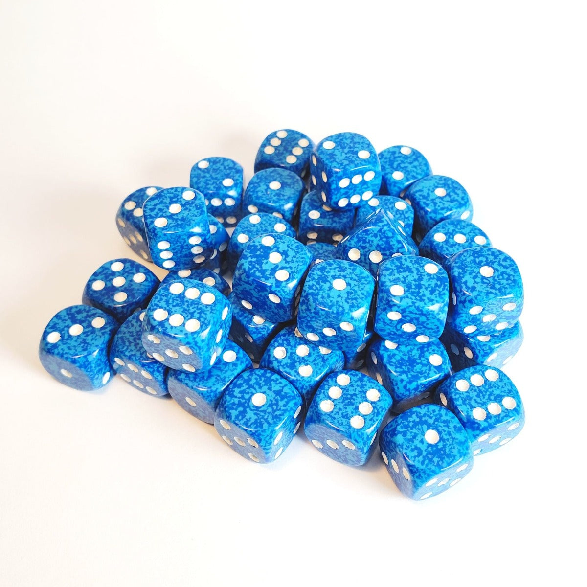 Chessex Speckled 12mm d6 Water Dice Block (36 dice)