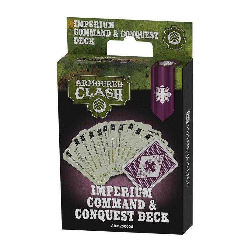 Warcradle Armoured Clash: Imperium Command & Conquest Deck