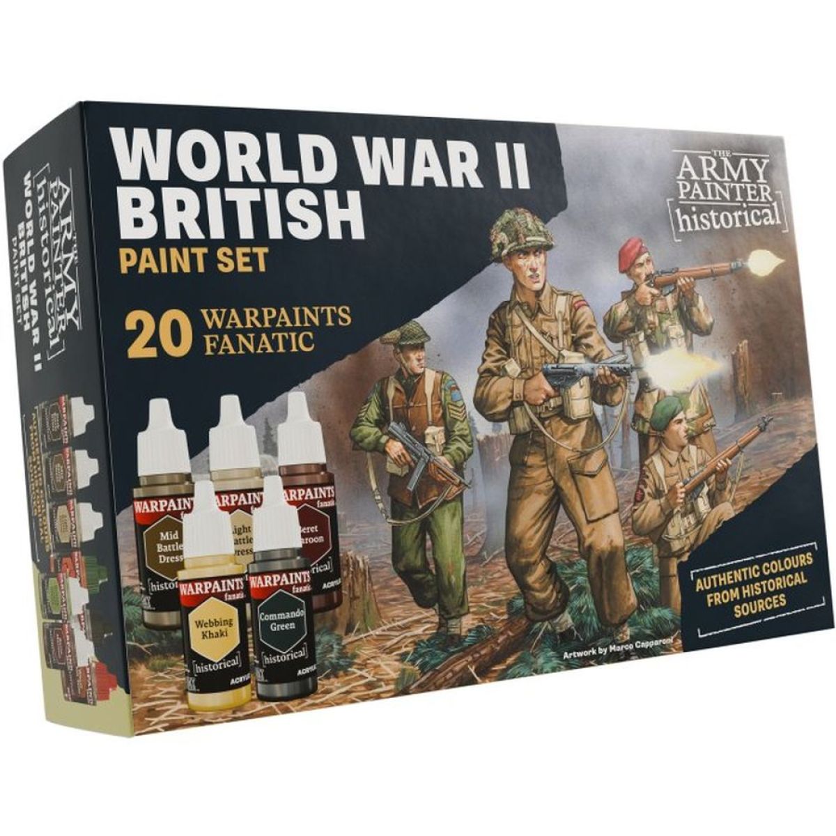 Army Painter WP8084P Historical: WWII British Paint Set (9255897006317)