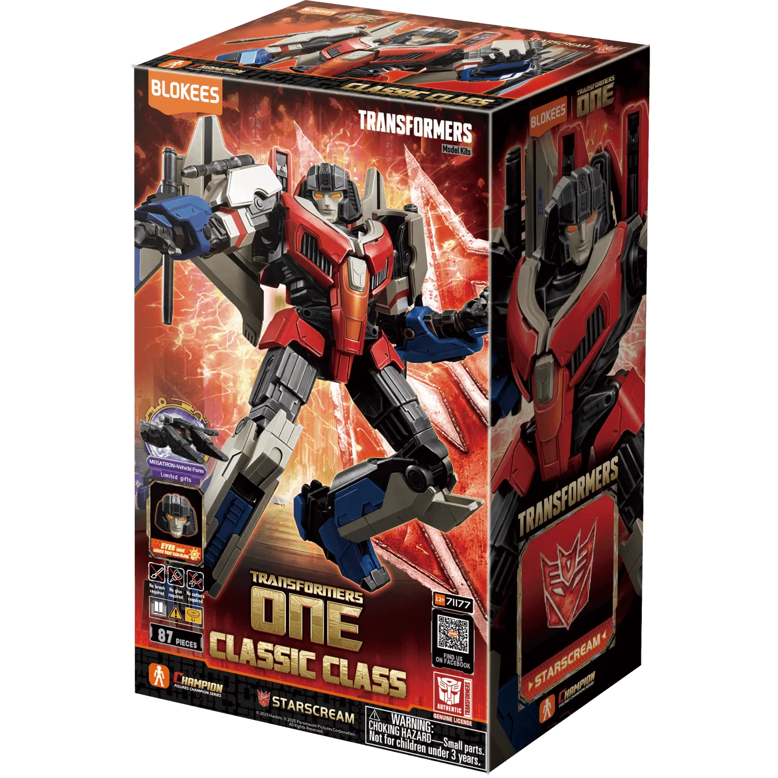 Blokees Transformers CC-16 Transformers ONE Starscream 71177