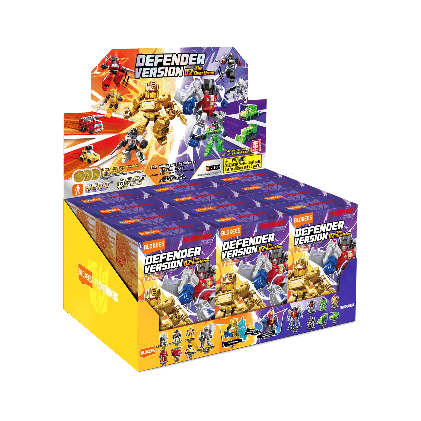 Blokees Transformers DV-02 The Overthrow 71302