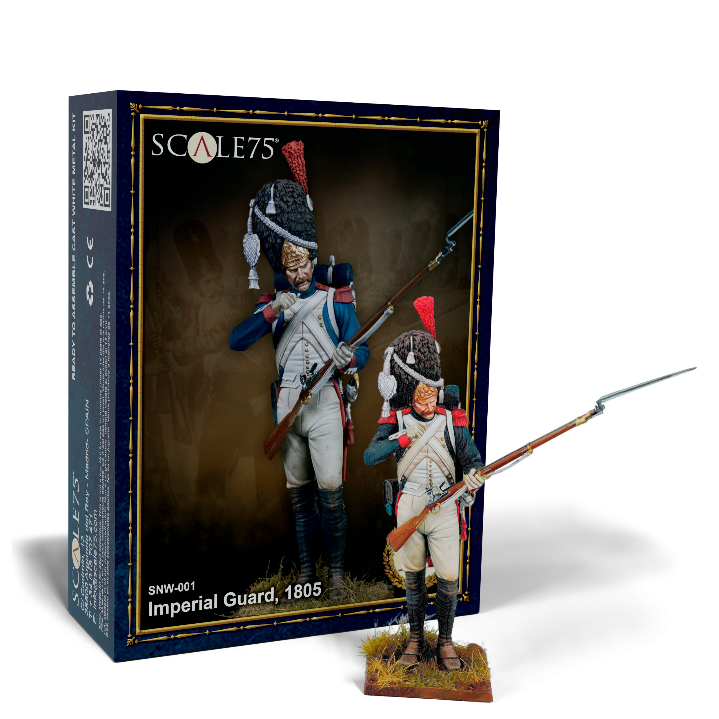 Scale 75 Figures Napoleonic Imperial Guard 75mm (3)