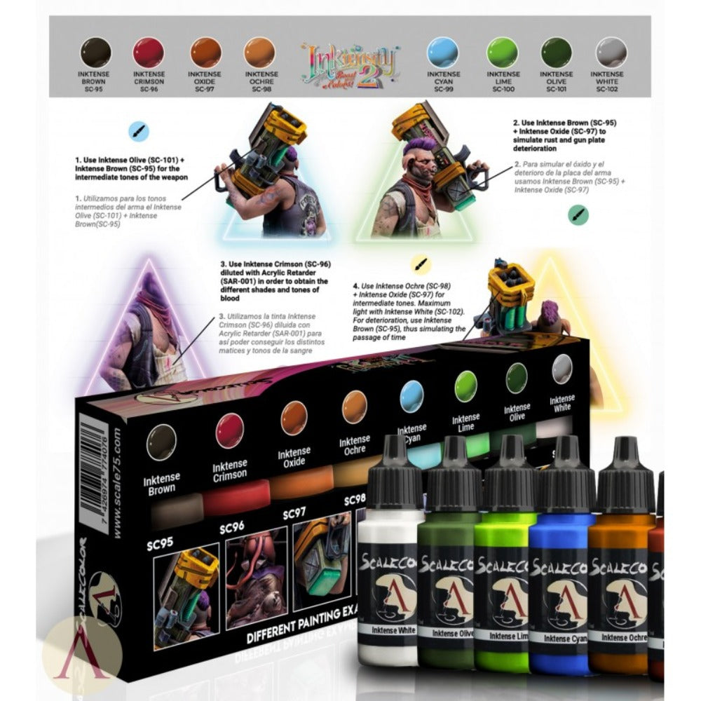 Scale 75 Scalecolor Inktensity 2 Paint Set (3)