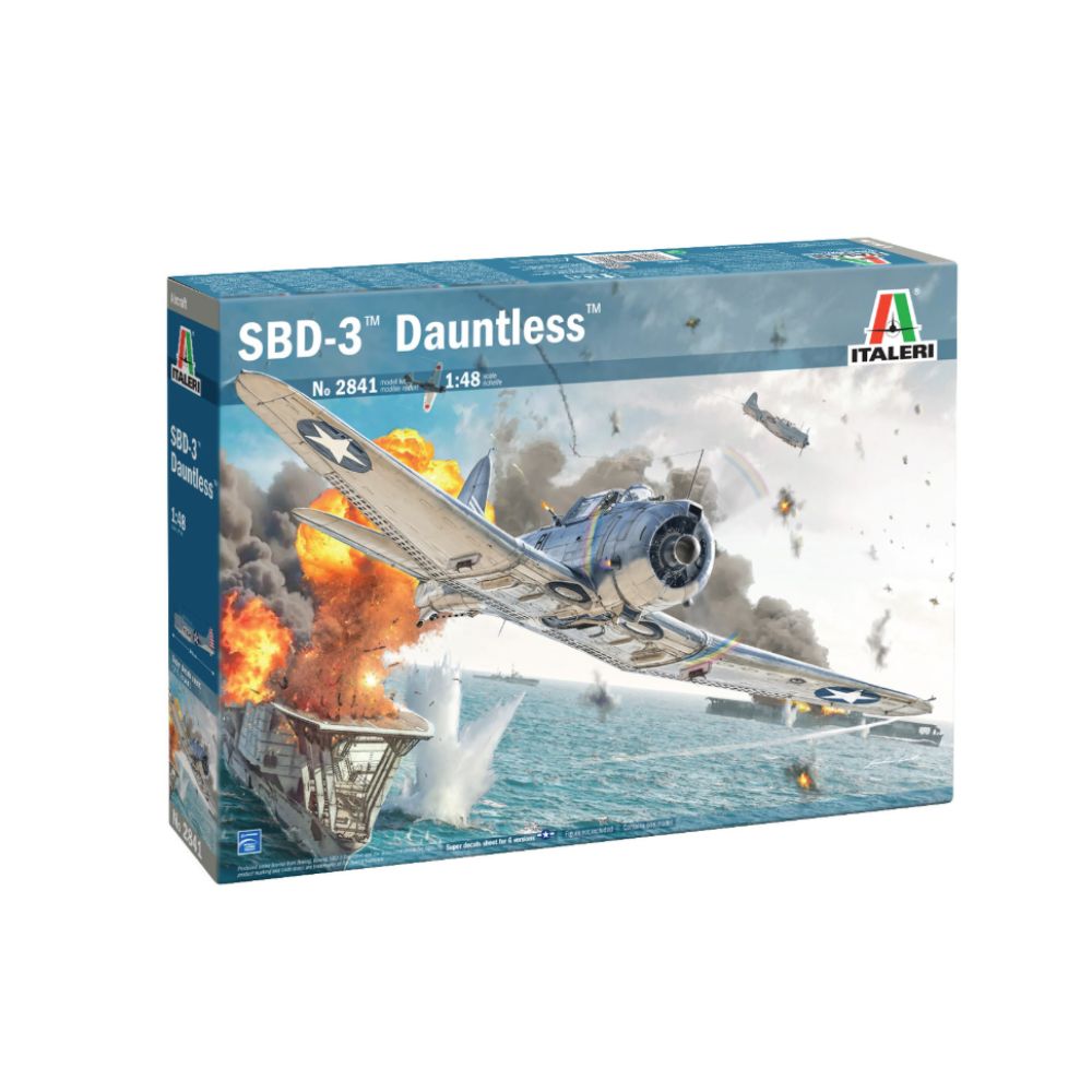 Italeri USN SBD-3 Dauntless Aircraft Model Kit 1/48 - 2841