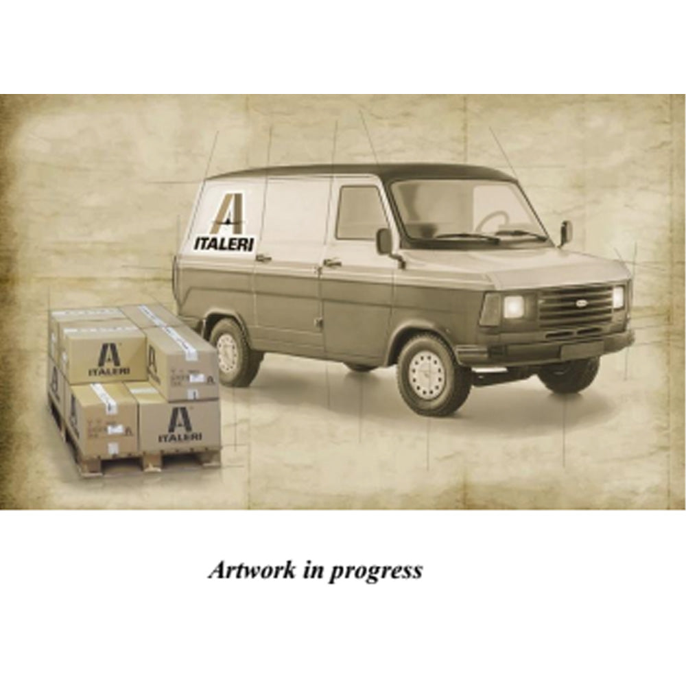 Italeri Ford Transit "Italeri" Truck Model Kit 1/24