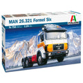 Italeri MAN 26.321 Formel Six Truck Model Kit 1/24 - 756