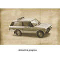 Italeri Range Rover Police Military Vehicle Model Kit 1/35 - 93661