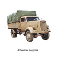 Italeri Kfz.305 Opel Blitz Type 4x4 Military Vehicle Model Kit