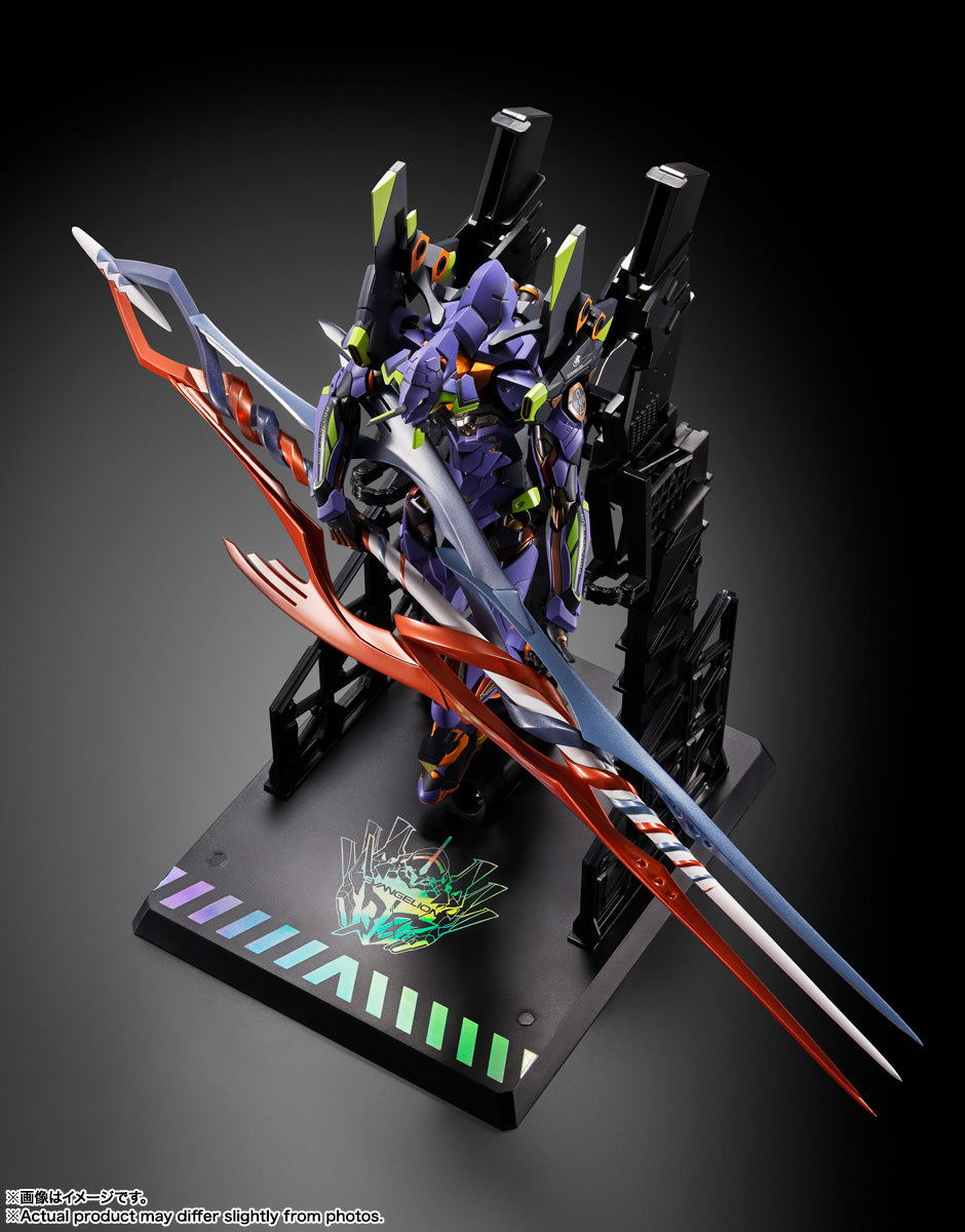 Tamashii Nations Metal Build Evangelion Test Type-01 30th with The